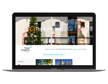 Think Property website